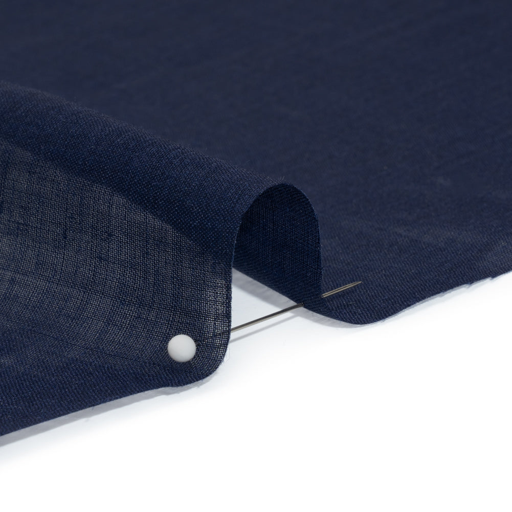 Famous Australian Designer Navy Lightweight Ramie Woven - Joann Fabrics