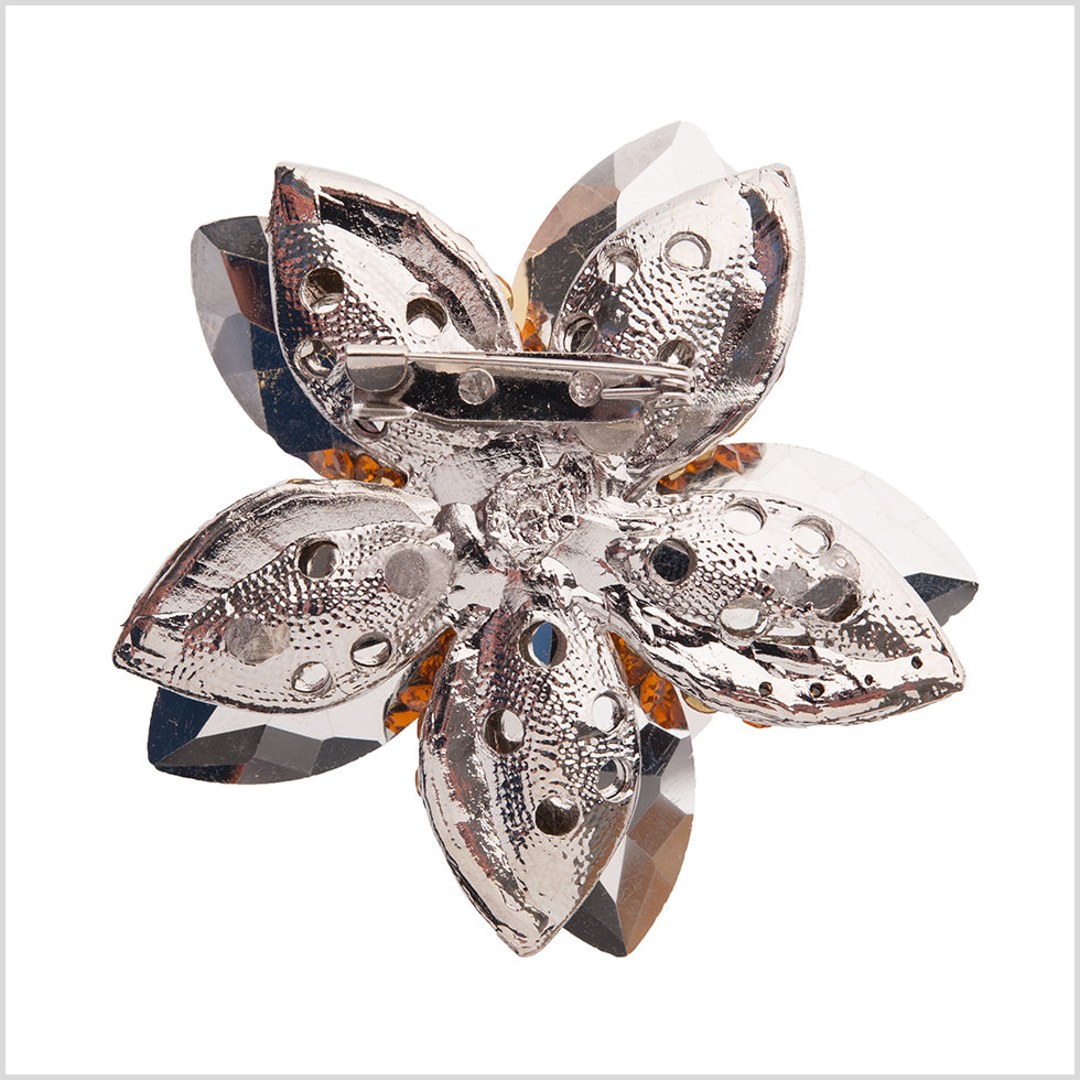 Italian Yellow Rhinestone Brooch - Joann Fabrics