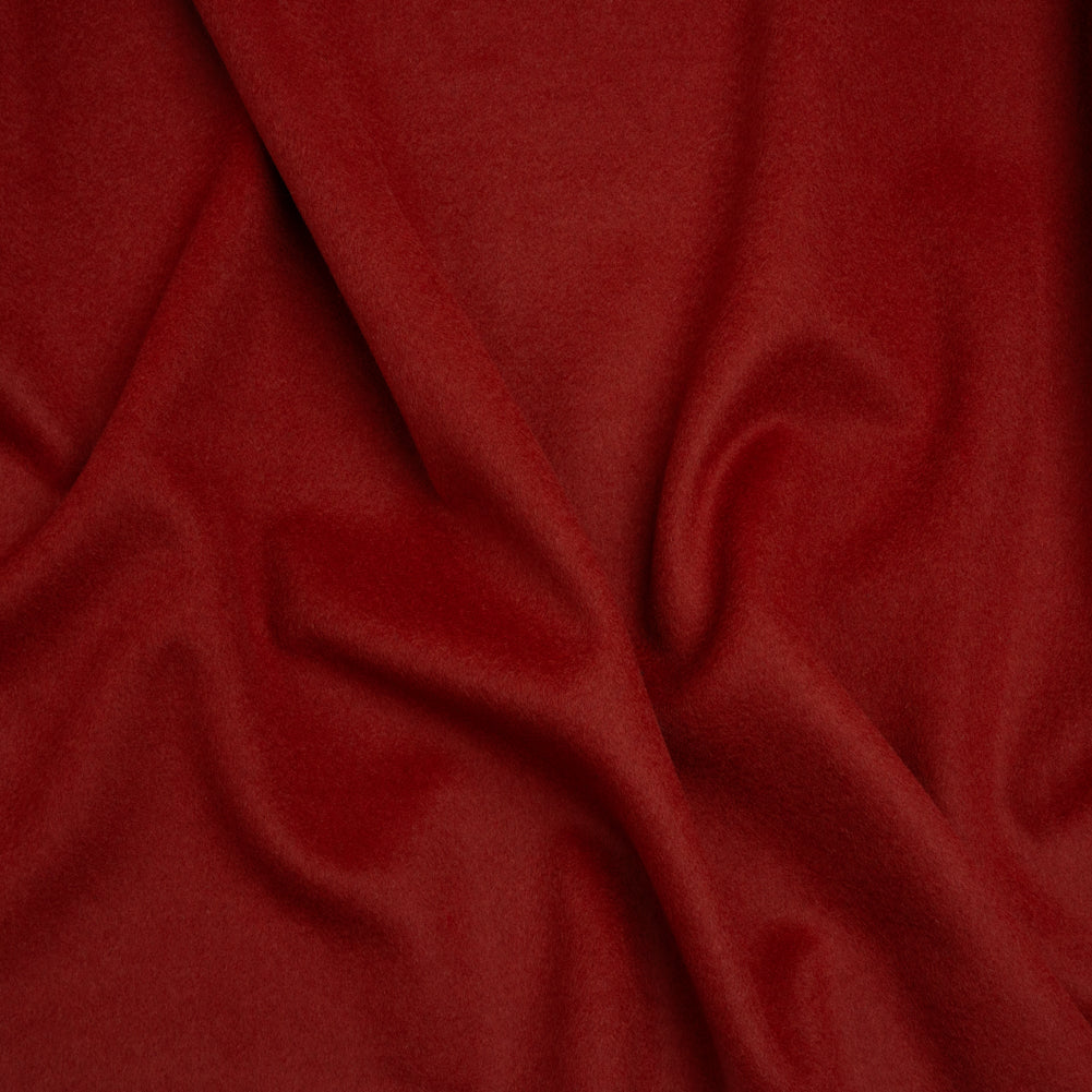 Brushed Lightweight Wool Blend Coating - Salmon Red - Ellamar Collection - Joann Fabrics