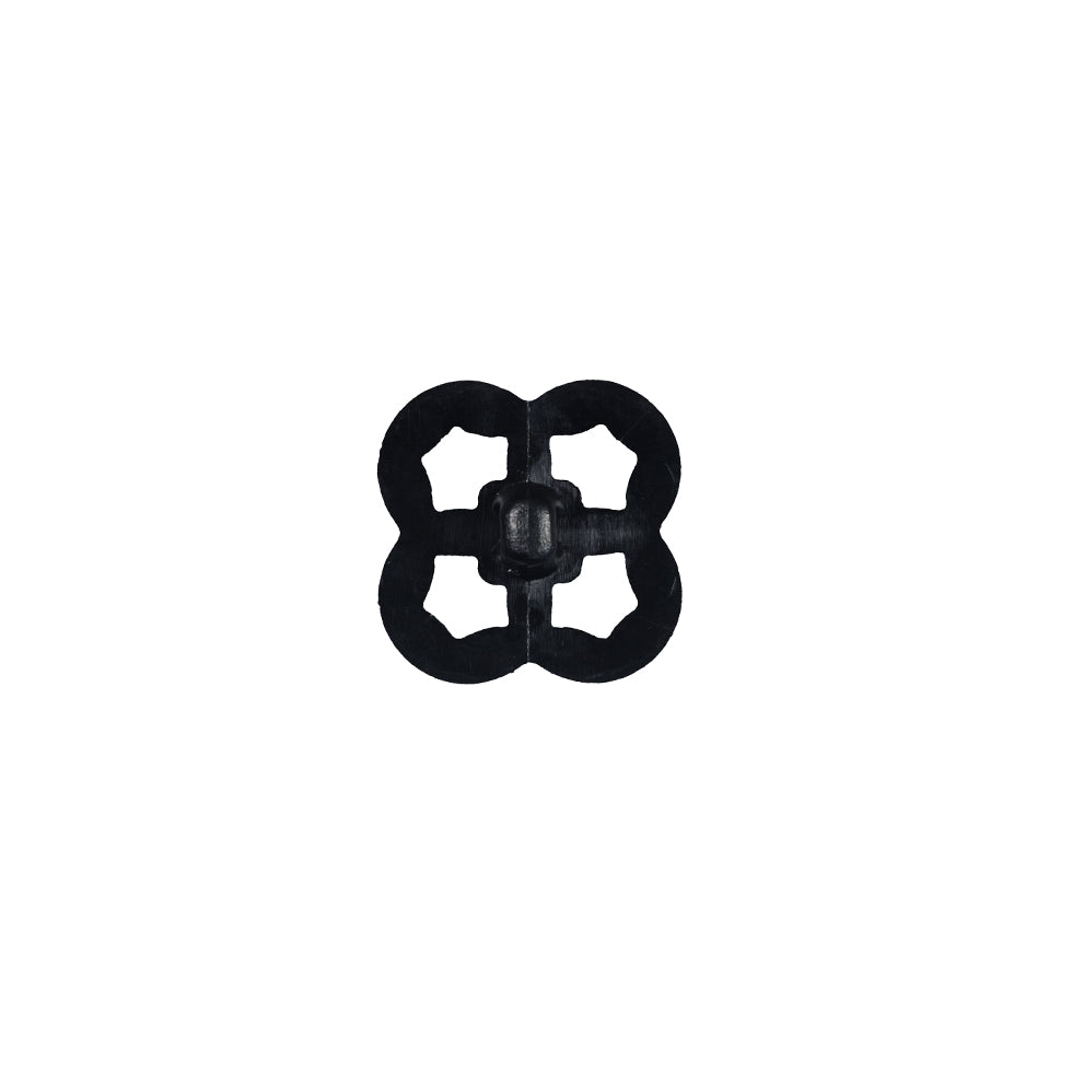 Italian Black Decorative Plastic Button - 20L/12.5mm - Joann Fabrics