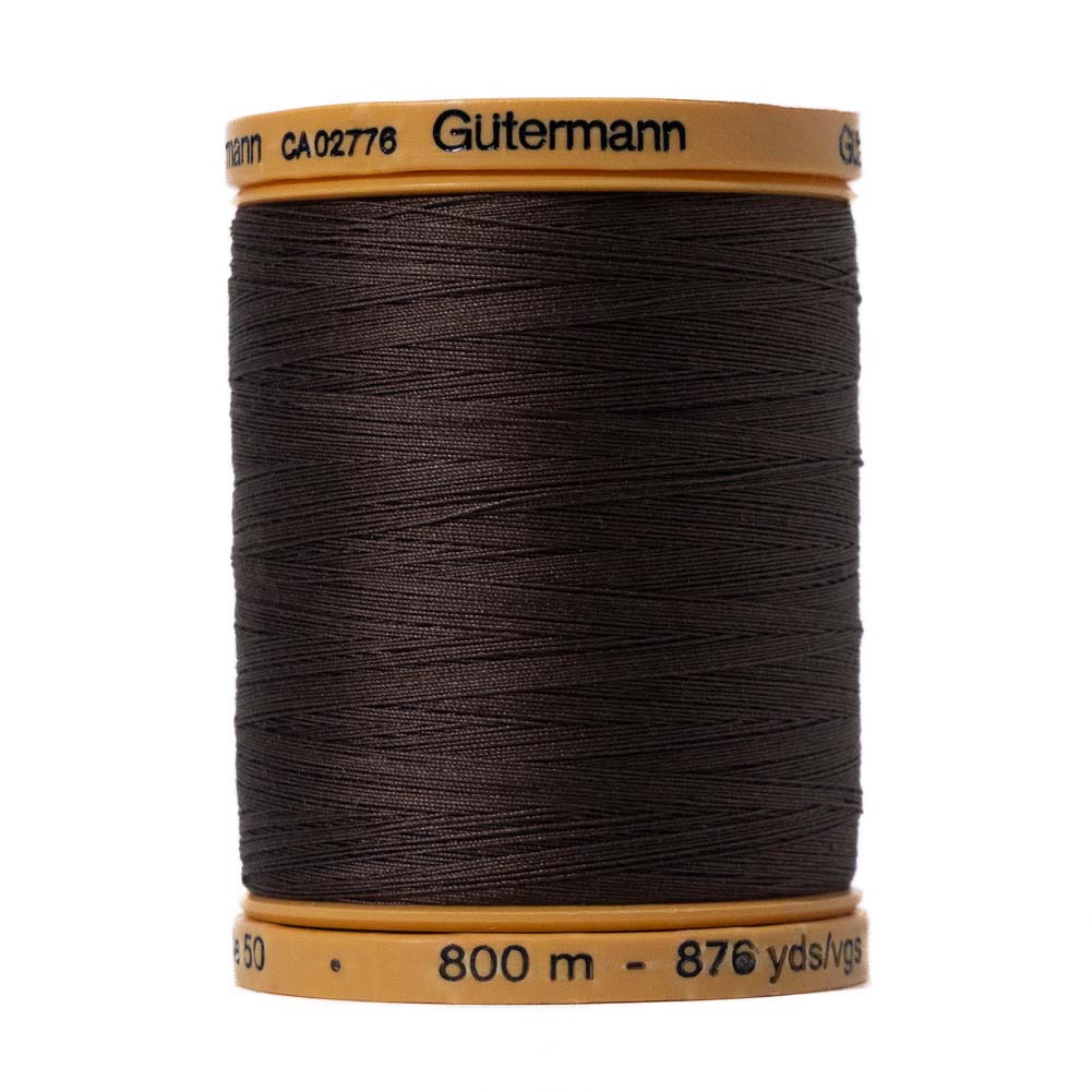 Gutermann Natural Cotton Thread 800m - 2960 Dark Brown - Joann Fabrics