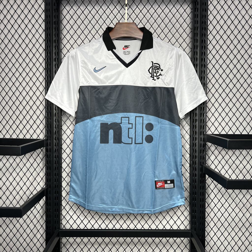 1999/2000 Retro Rangers Away Football Shirt 1:1 Thai Quality