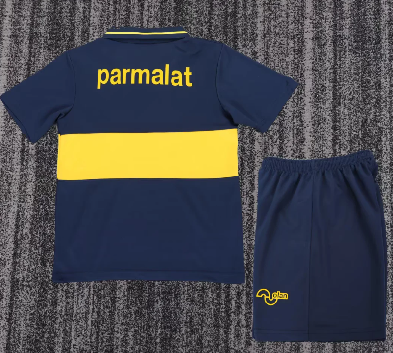 1993/1995 Retro Boca Juniors Home Football Jersey 1:1 Thai Quality Kids Size