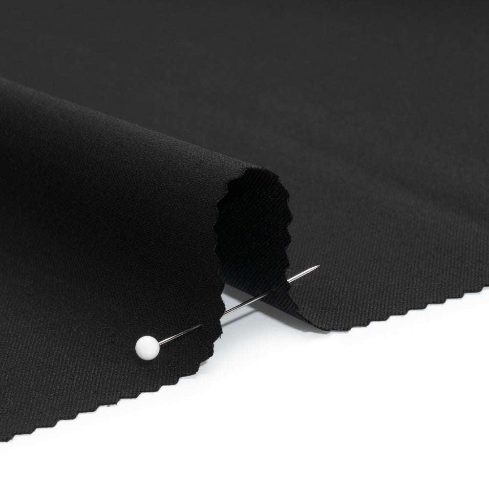 Super 120 Merino Wool Suiting - Black - Finn Collection - Joann Fabrics