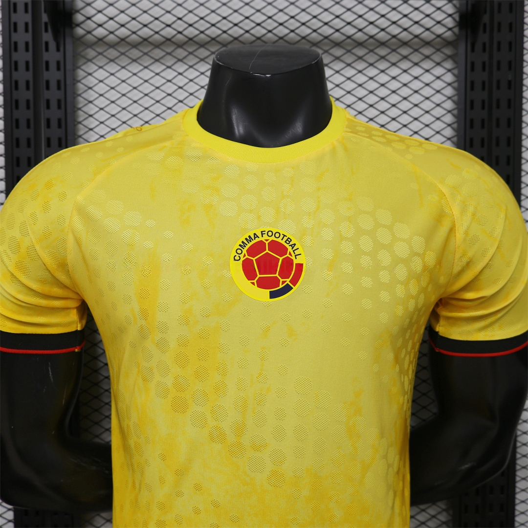 Colombia 2026 Yellow Special Jersey - Player Version - UnitedFutballJersey