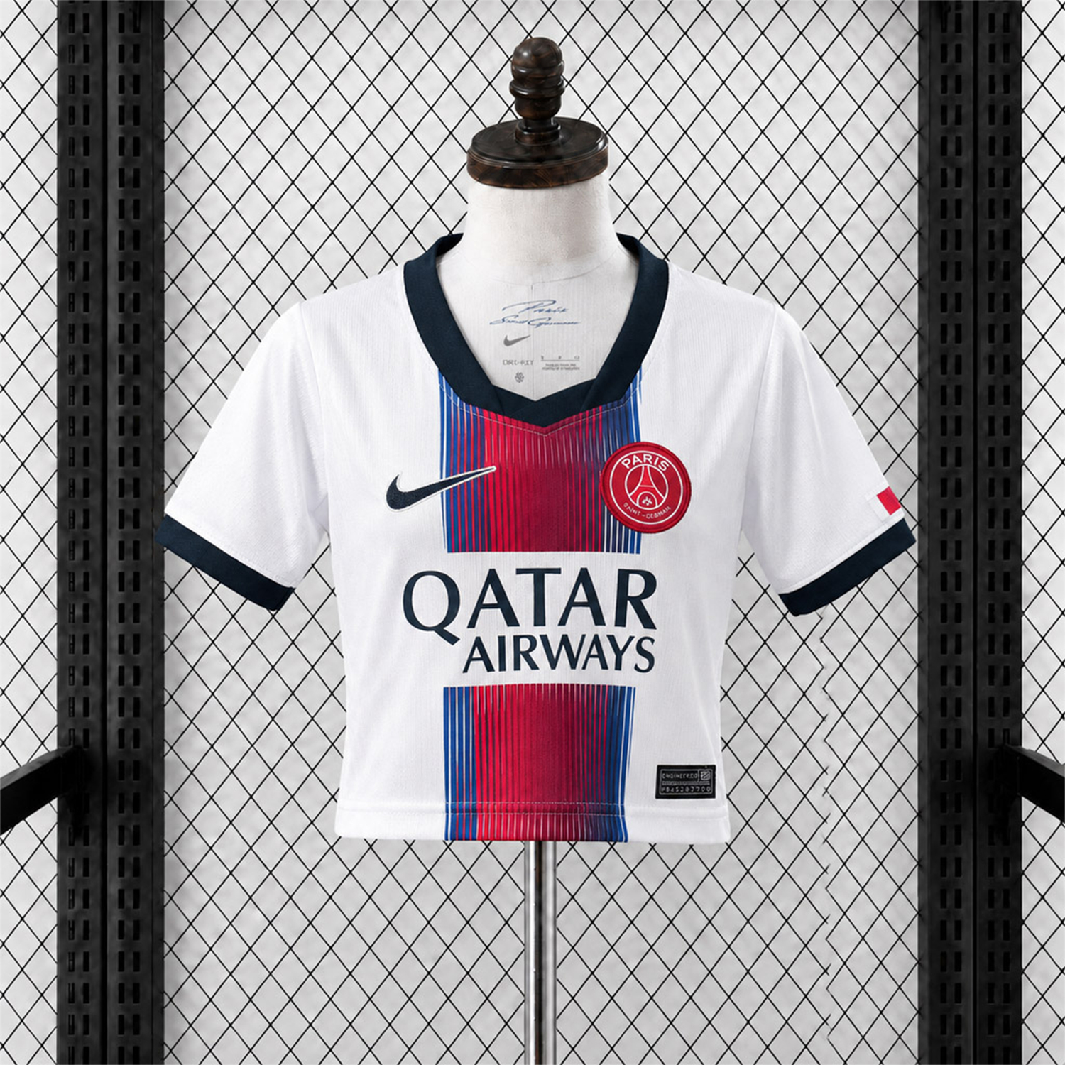 Women's Paris Saint-Germain PSG 26-27 Away Cropped Jersey - Fans Version - UnitedFutballJersey