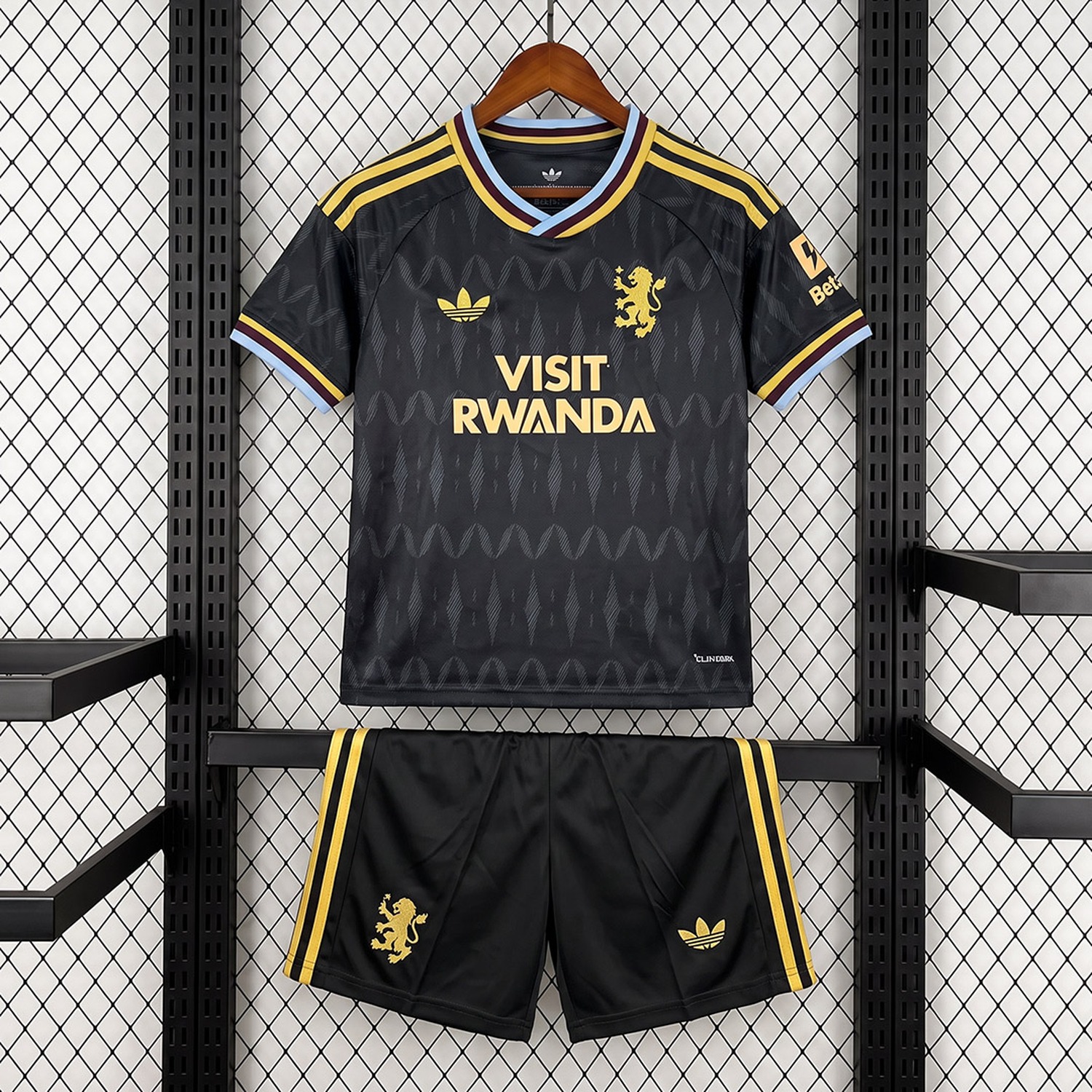 Aston Villa 26-27 Away Kids Kit - UnitedFutballJersey
