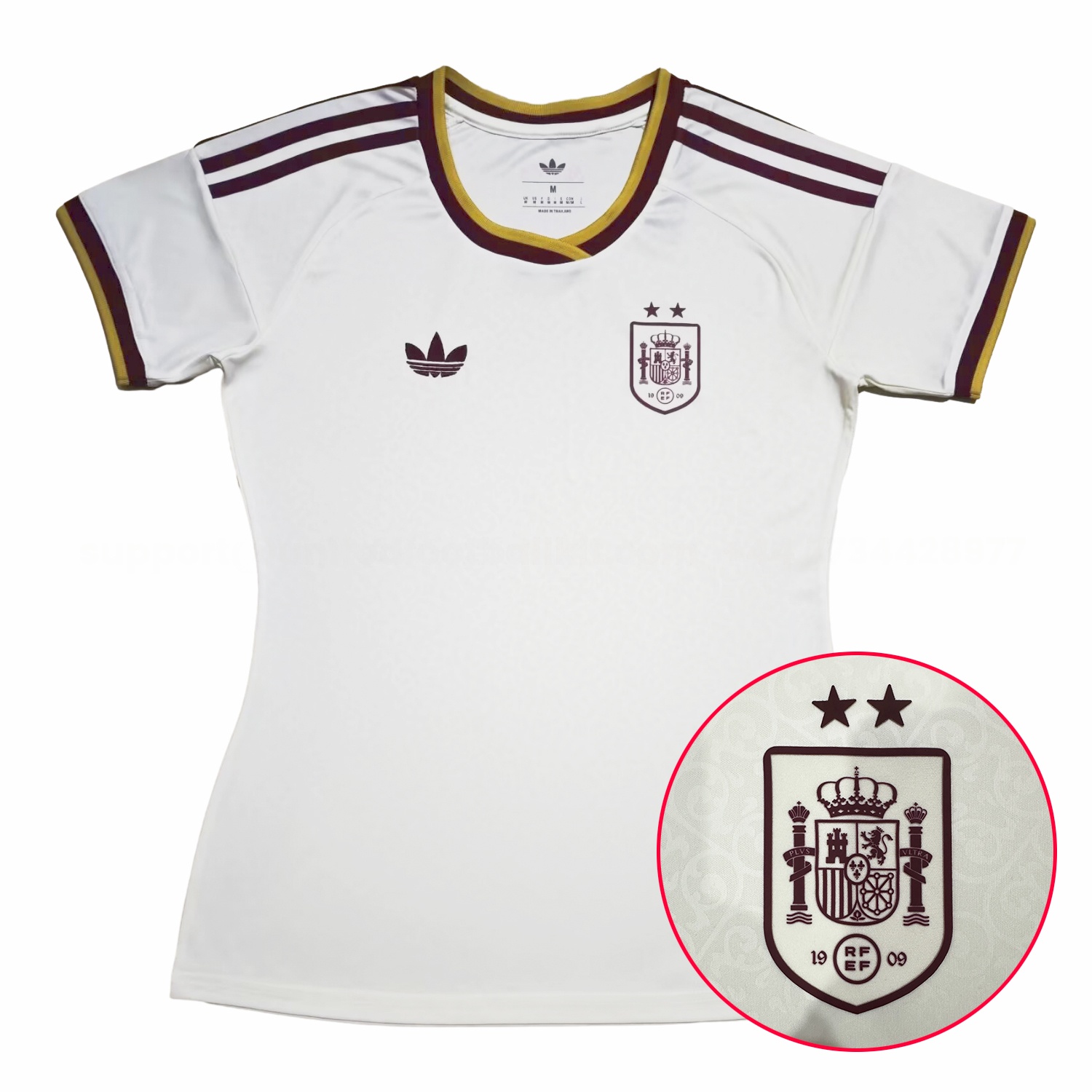 【Two-Crown Star】Women's Spain 2026 Away Jersey - UnitedFutballJersey