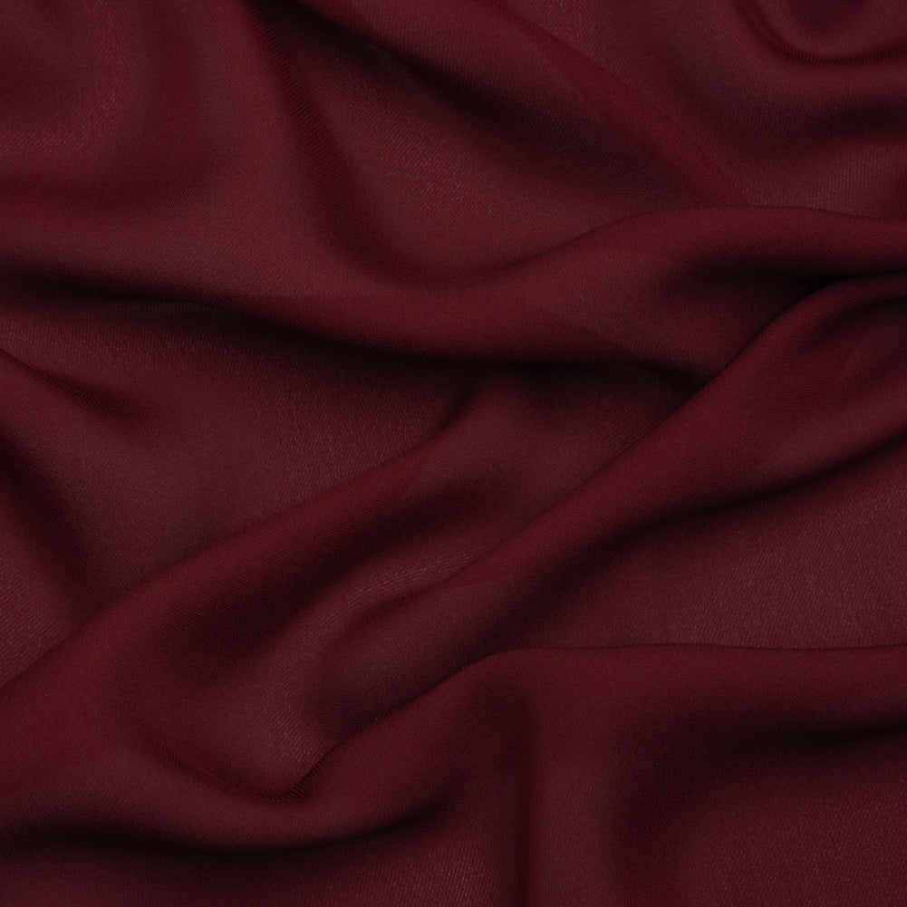 Silk Double Georgette - Maroon - Premium Collection - Joann Fabrics