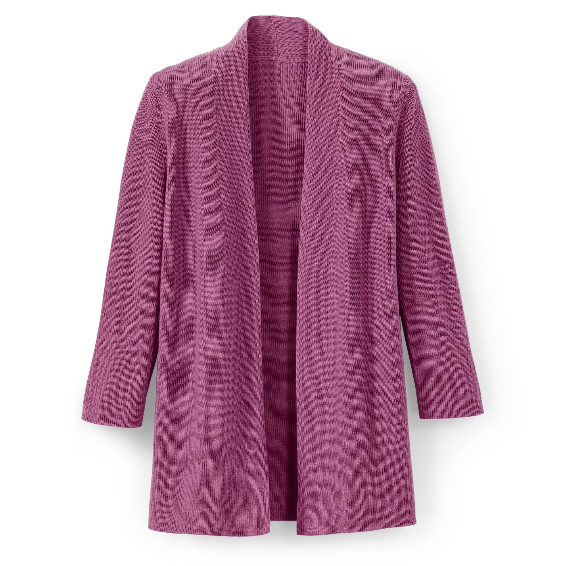 Draped Open-Front Cardigan - Northstyle Catalog