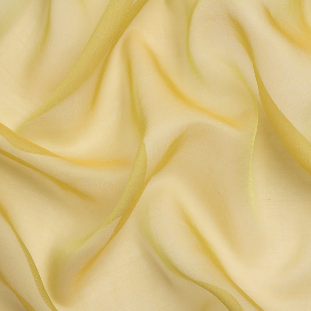 Chiffon-Like Silk Voile - Citron Iridescent - Adelaide Collection - Joann Fabrics