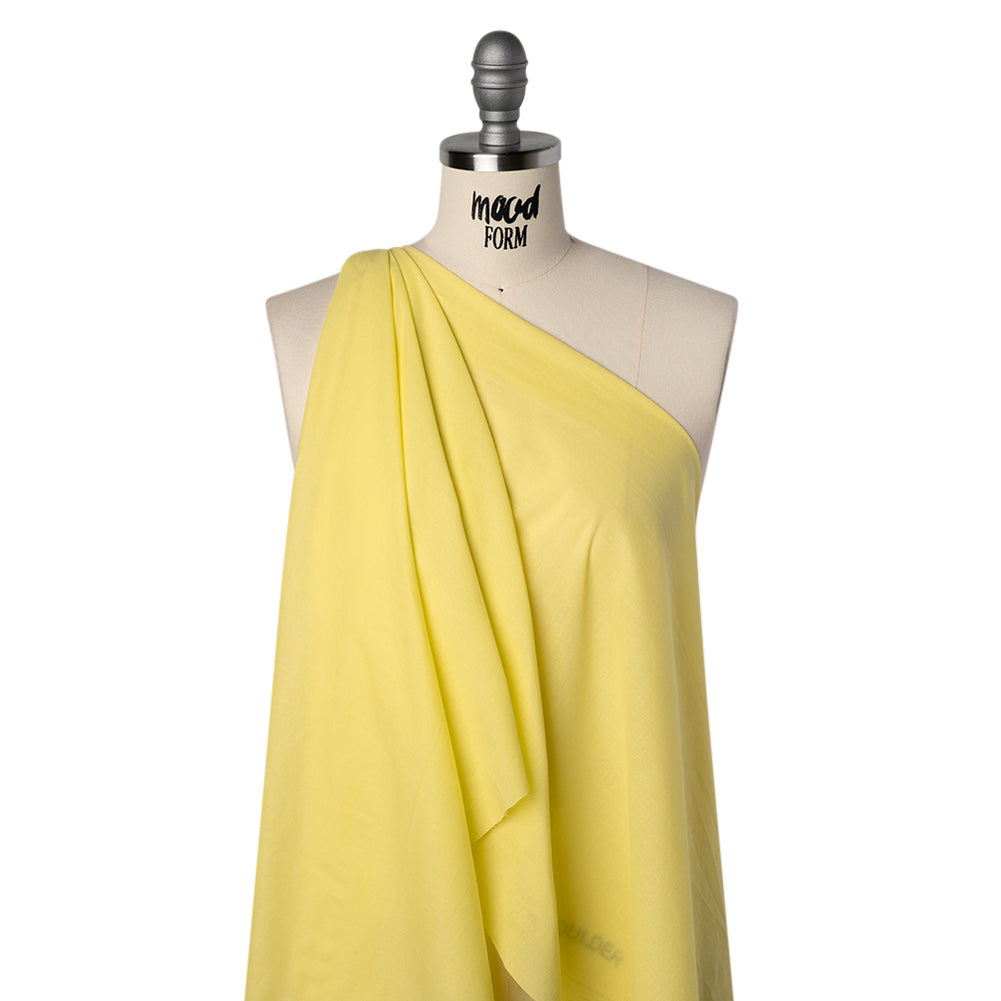 Cotton Voile Lining - Bright Lemon - Famous Australian Designer Deadstock - Joann Fabrics