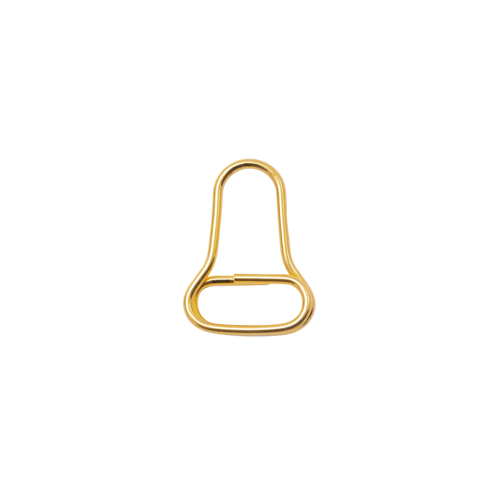 Mood Exclusive Italian Small Gold Open Bell-Shaped Metal Zipper Pull - Joann Fabrics