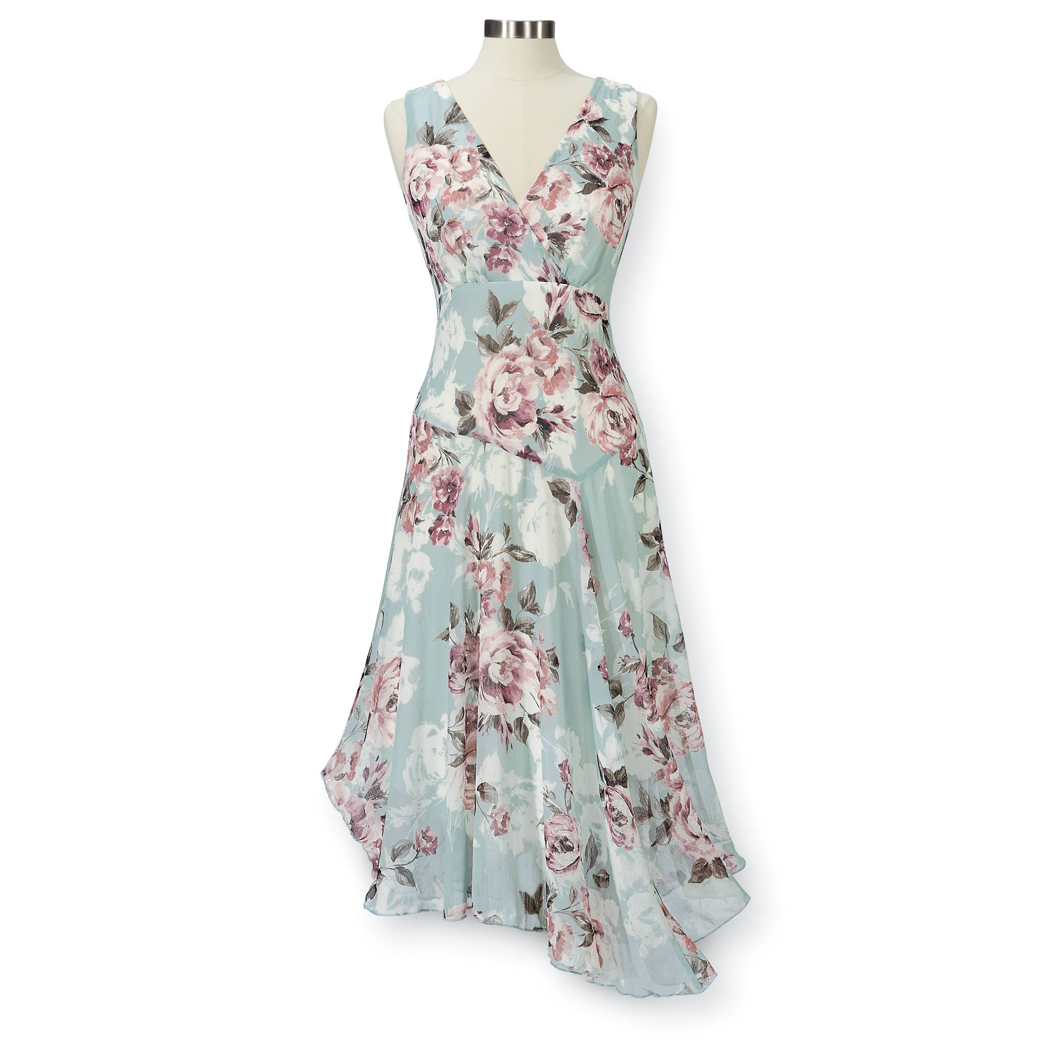 Garden Romance Chiffon Dress - Northstyle Catalog