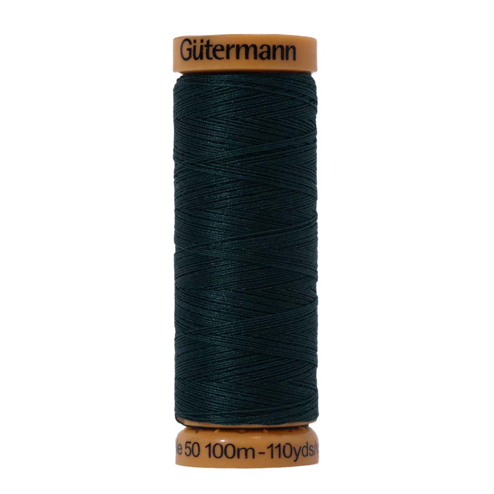 Gutermann Natural Cotton Thread 100m - 8100 Black Forest - Joann Fabrics