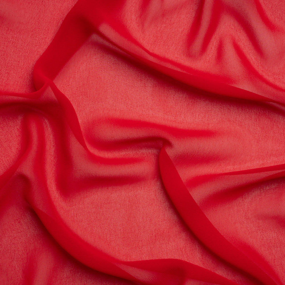Polyester High-Multi Chiffon - Red - Netta Collection by Mood - Joann Fabrics