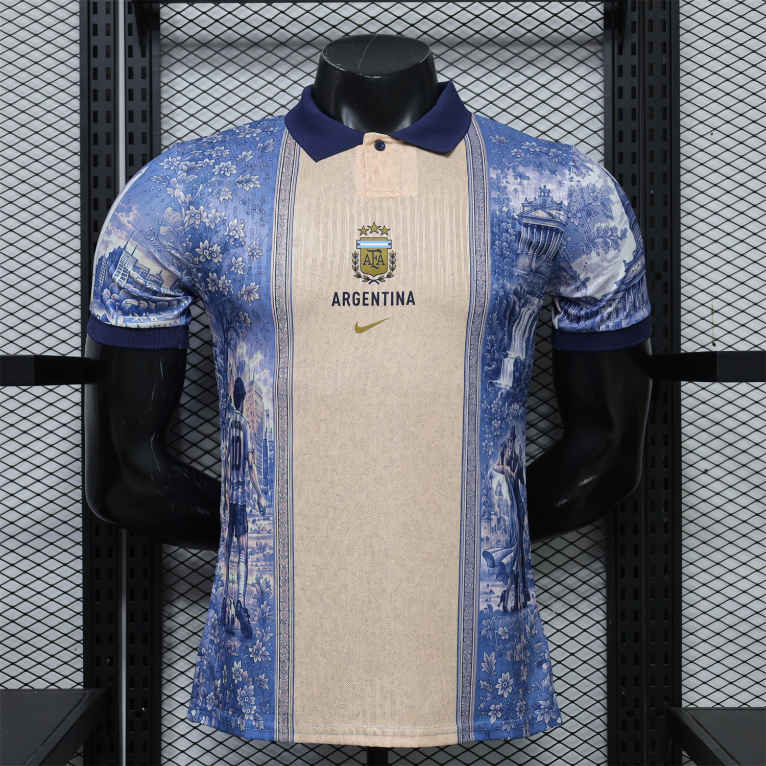 Argentina 2026 Royal Blue Goal Special Jersey - Player Version - UnitedFutballJersey