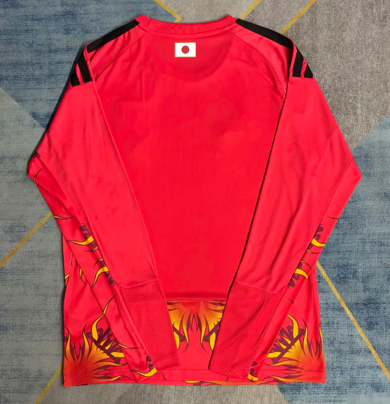 2026 Long Sleeve Japan Goalkeeper Football Jersey 1:1 Thai Quality