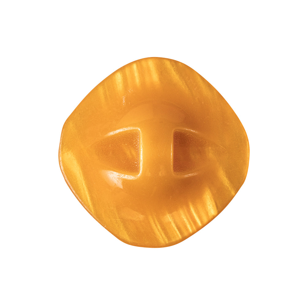 Golden Orange Iridescent Tunnel-Shank Back Button with Needle Channel - 40L/25.5mm - Joann Fabrics