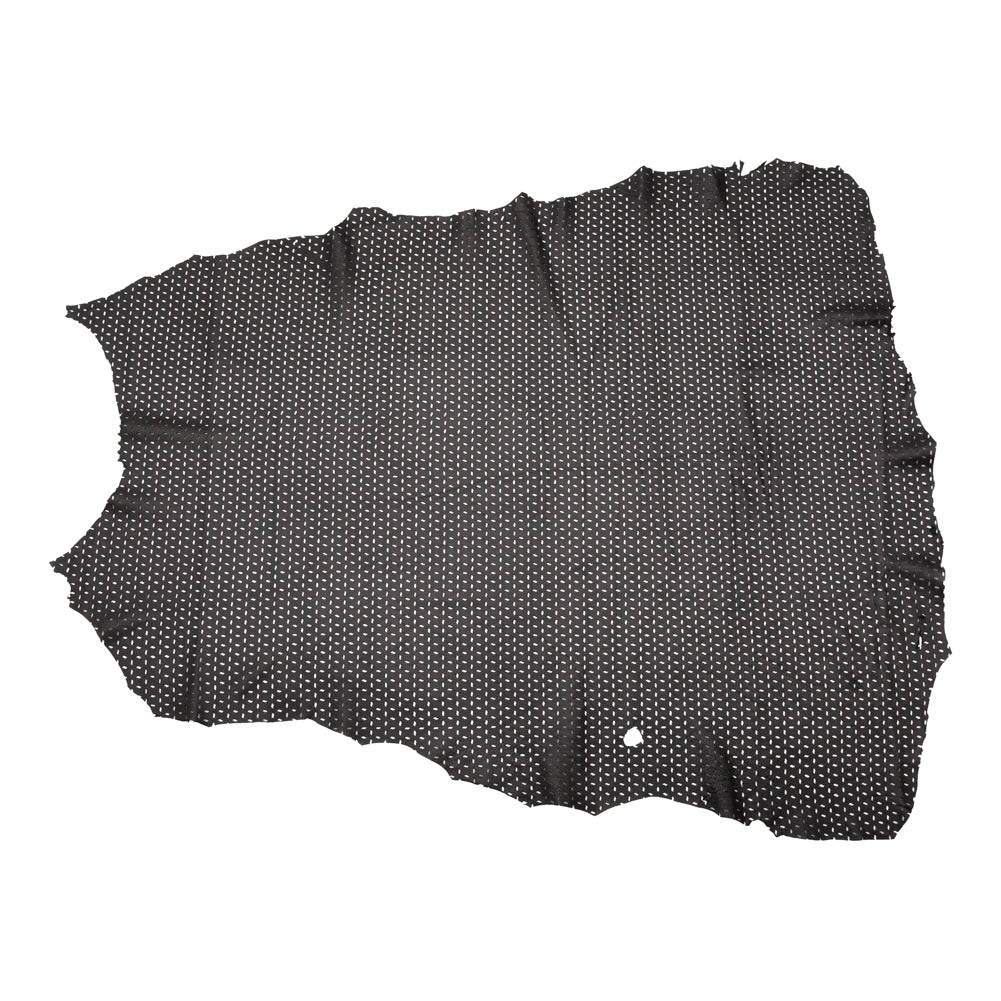 Medium Black Perforated Lamb Leather - Joann Fabrics