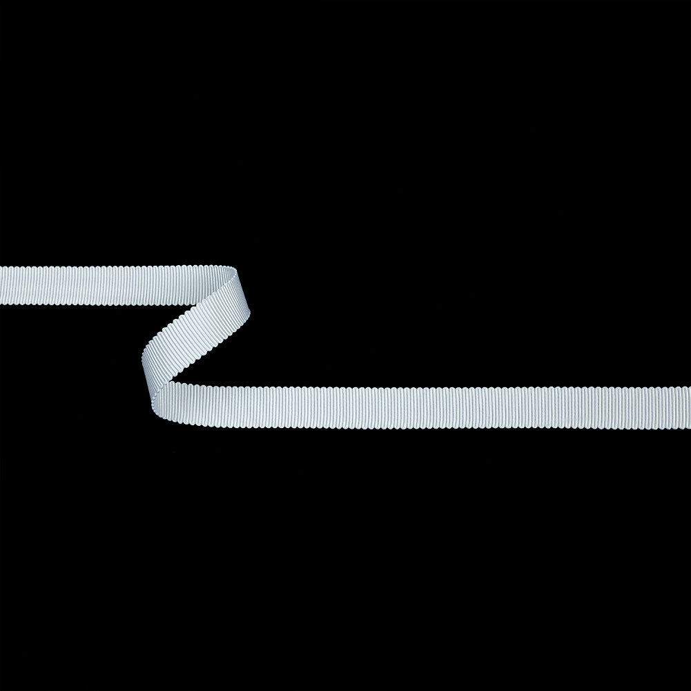 Matte White Recycled Polyester Petersham Grosgrain Ribbon - 12mm - Joann Fabrics