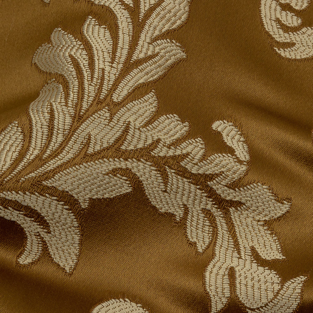 Drapery Jacquard - Bronze Elegant Ferns - British Imported - Joann Fabrics
