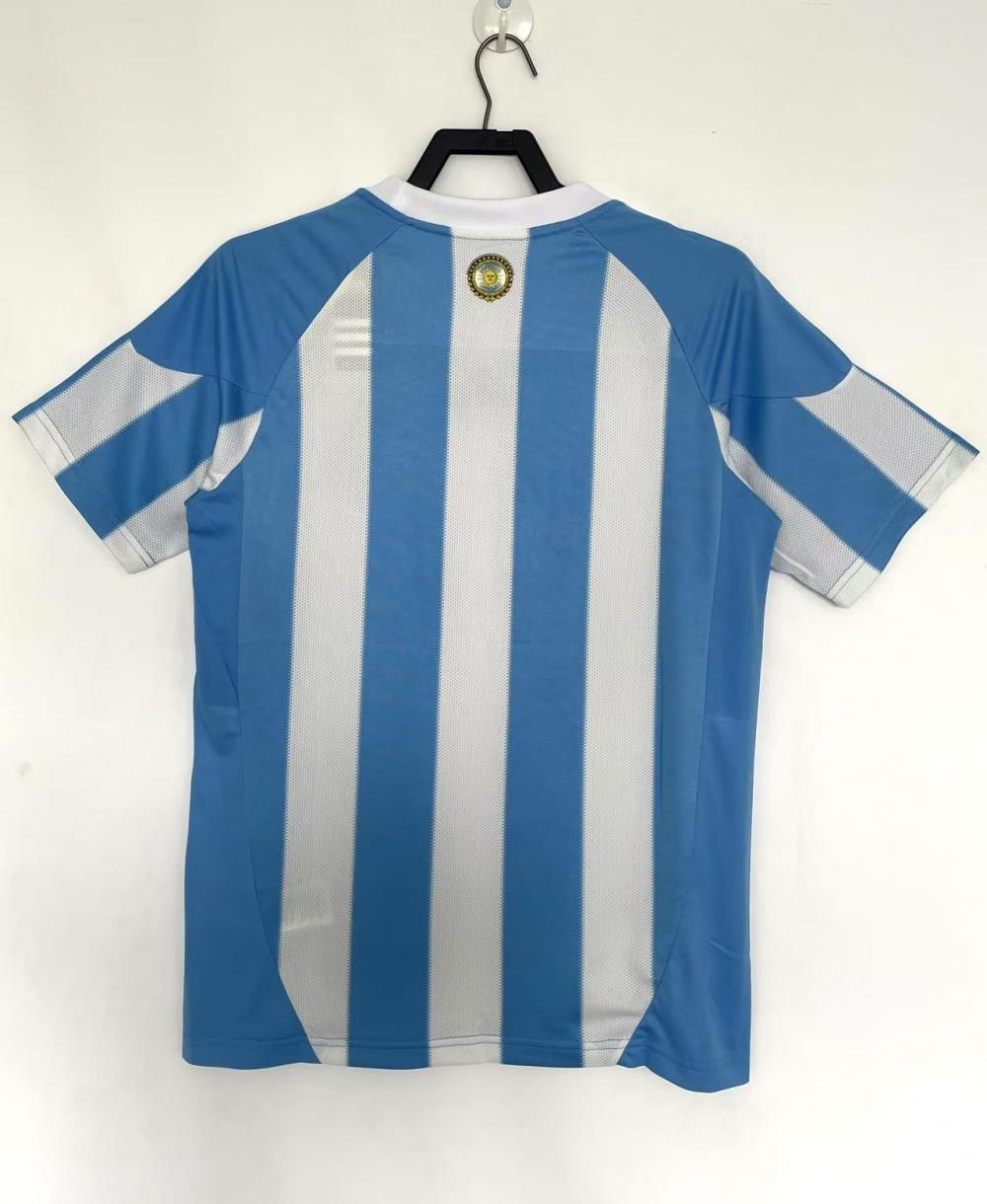 2010 Retro Argentina National Team Home Jersey 1:1 Thai Quality