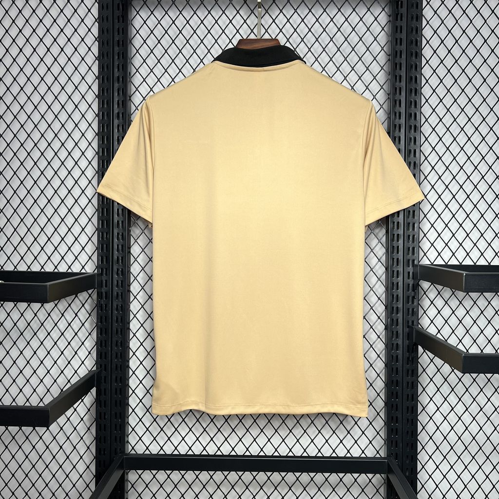 2024/2025 Barcelona Polo Khaki Football Shirt 1:1 Thai Quality