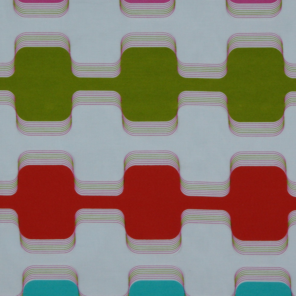 Primary Red/Teal/Fuchsia/Capri Kiwi Geometric Prints - Joann Fabrics