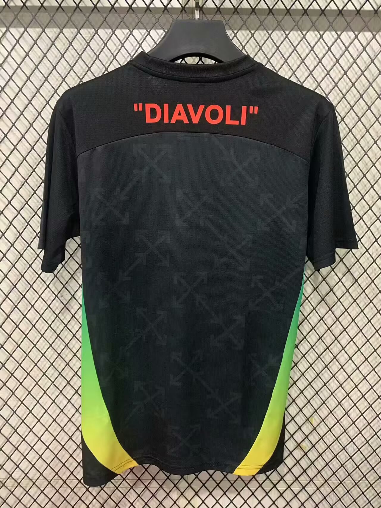 2025/2026 AC Milan Pre-match training uniforms Black Football Jersey 1:1 Thai Quality