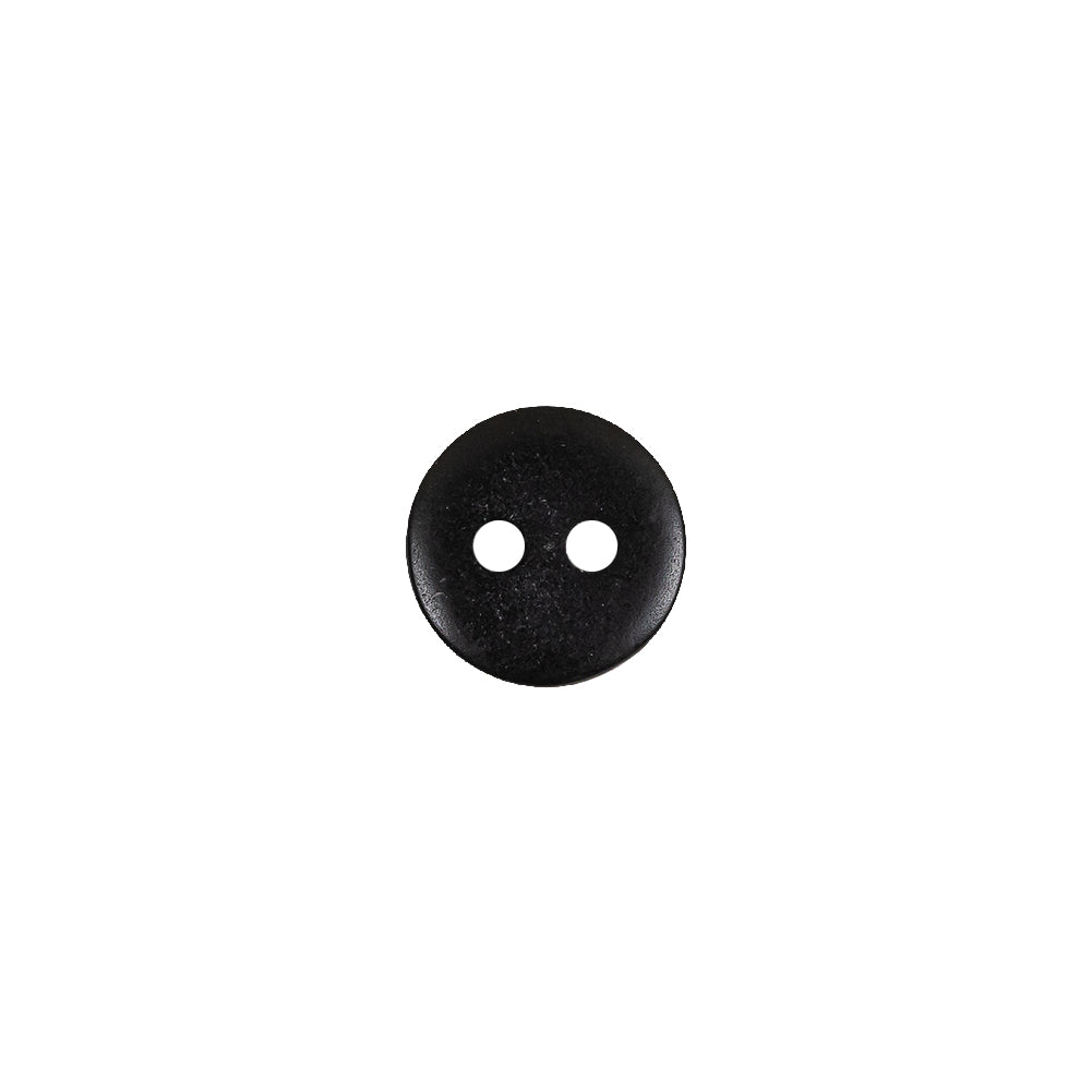 Black and Gray Mottled Concave Face 2-Hole Plastic Button - 16L/10mm - Joann Fabrics