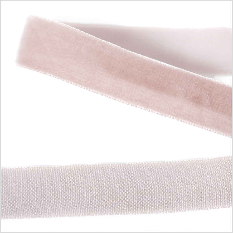 Single Faced Velvet Ribbon Made in Italy - 7/8