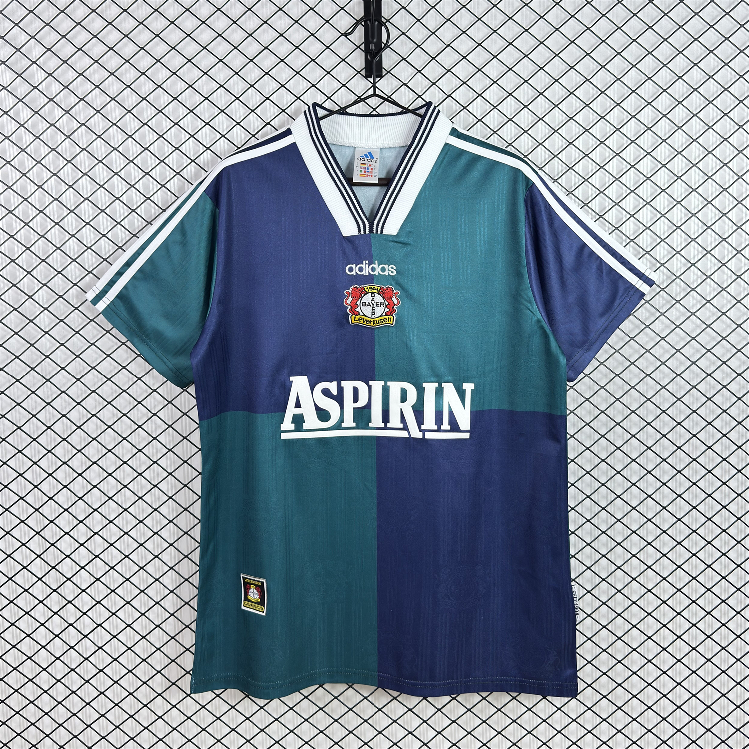 Retro Bayer 04 Leverkusen 1997-98 Away Jersey - UnitedFutballJersey