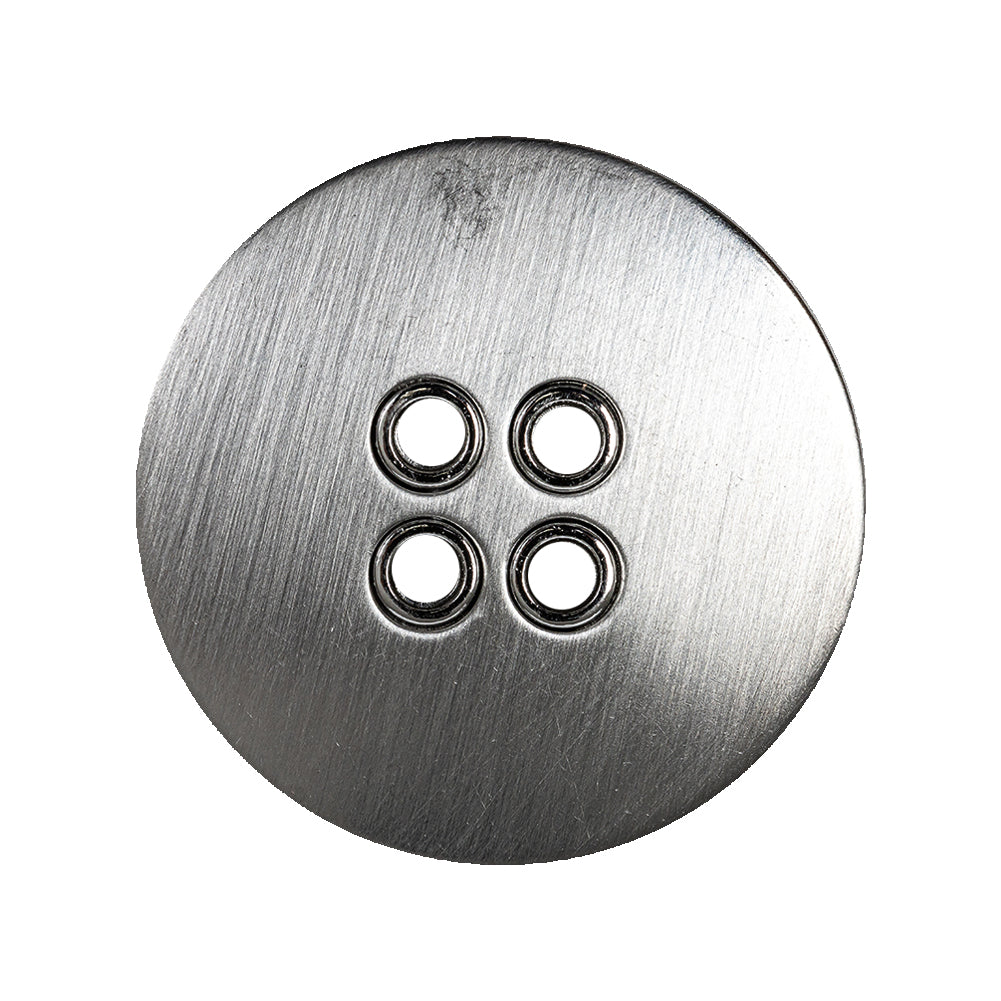 Silver Matte Nickel Metal Coat Button - 44L/28mm - Joann Fabrics