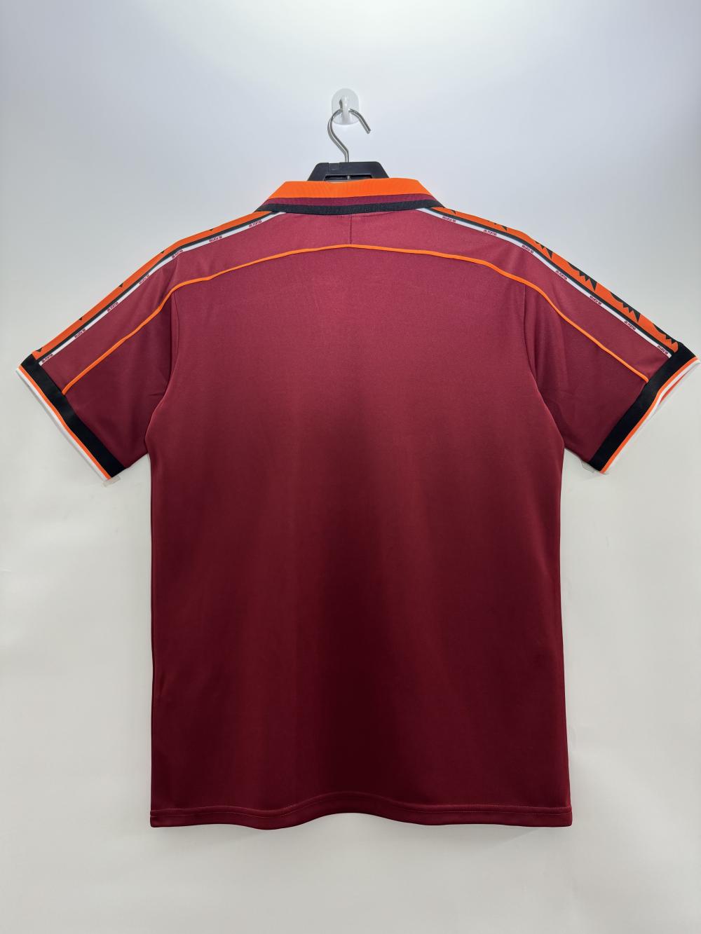 1998-1999 Retro Roma Home Soccer Jersey 1:1 Thai Quality