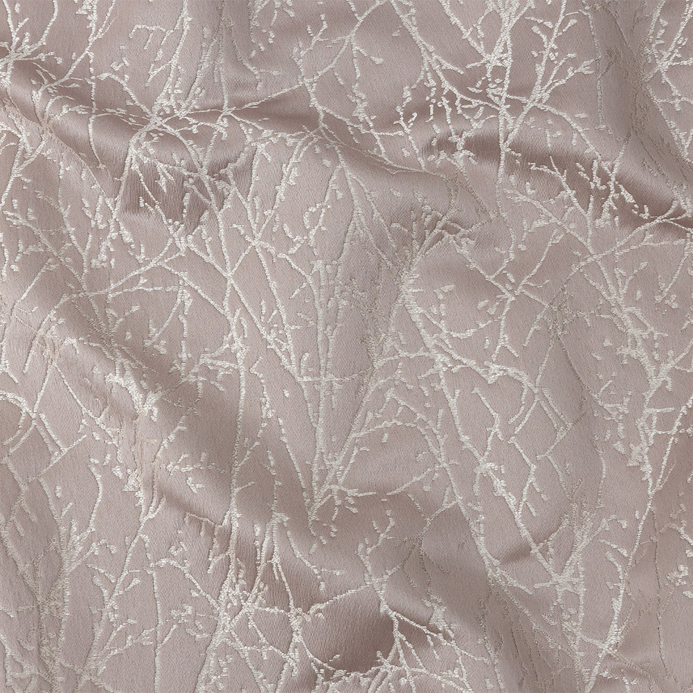 Polyester Jacquard - Lavender Wintry Branches - British Imported - Joann Fabrics