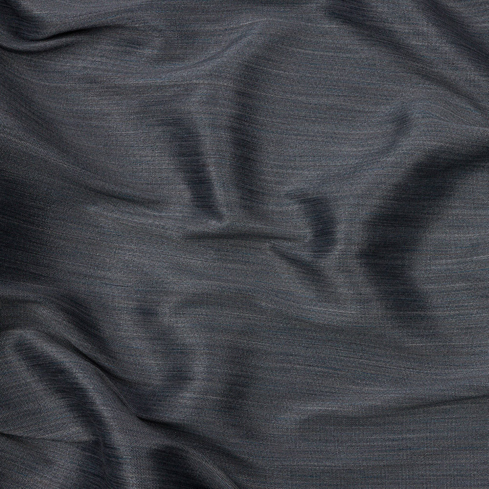 Recycled Polyester Bengaline - Slate Striations - British Imported - Joann Fabrics