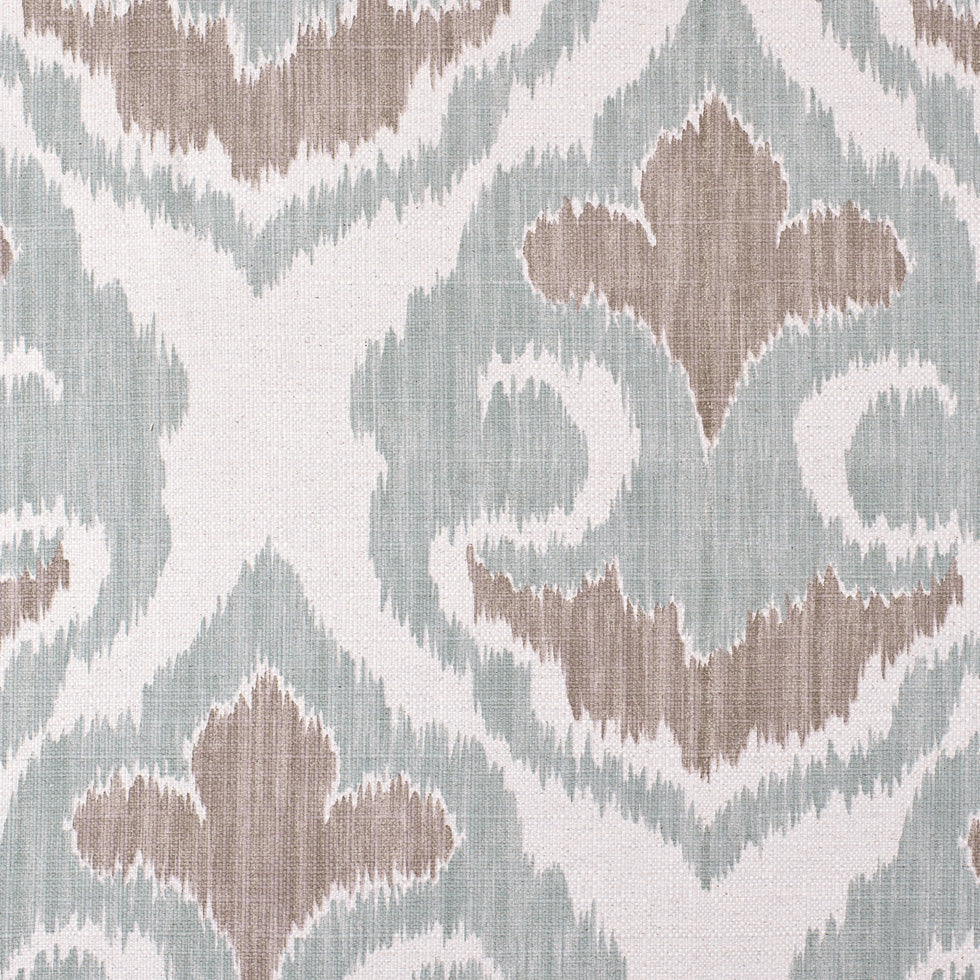Large Beige and Green Ikat Cotton-Blend Woven - Joann Fabrics