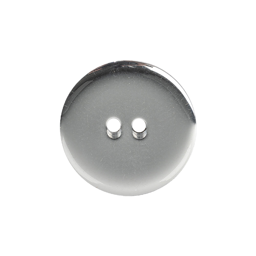 Silver Mirror Backed Two Hole Smooth Top Button - 36L/23mm - Joann Fabrics