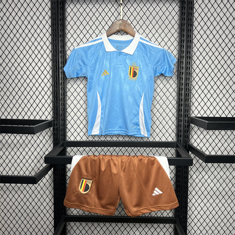 2024-2025 Belgium National Team Away Football Shirt 1:1 Thai Quality Kids Size
