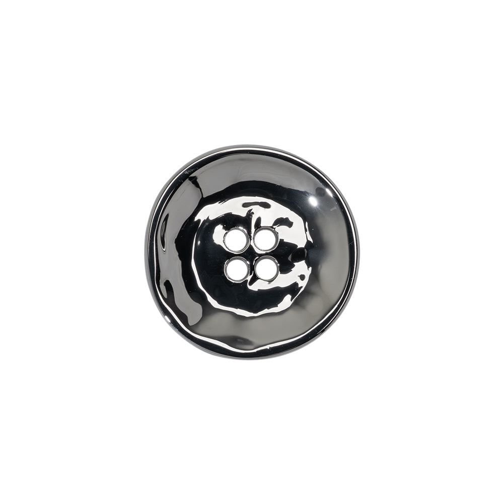 Organic Textured Metal Four-Hole Button - 27L/17mm - Nickel - Joann Fabrics
