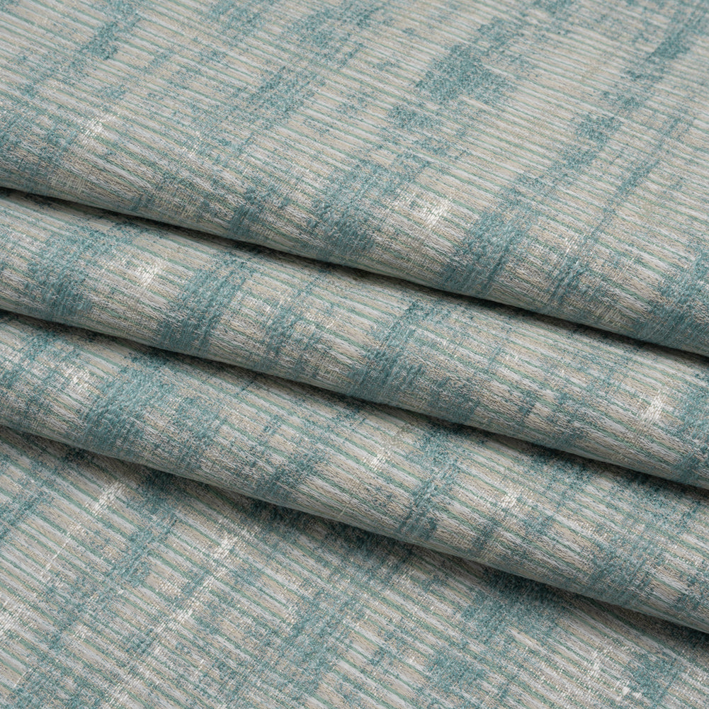 Textured Recycled Polyester Drapery Jacquard - Opal Abstract - British Imported - Joann Fabrics