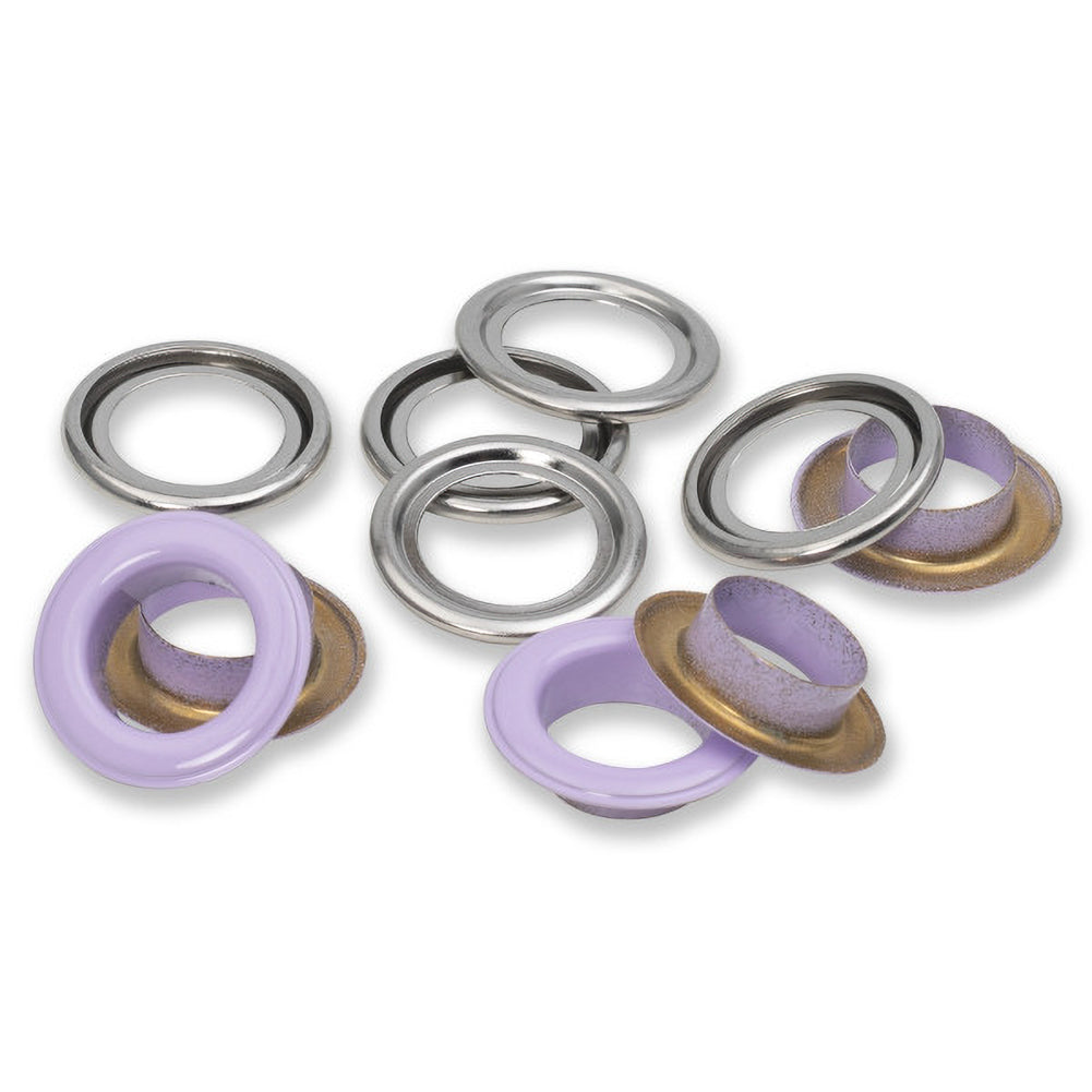 Prym Eyelets with Washers - Lilac 14mm - 15pc - Joann Fabrics