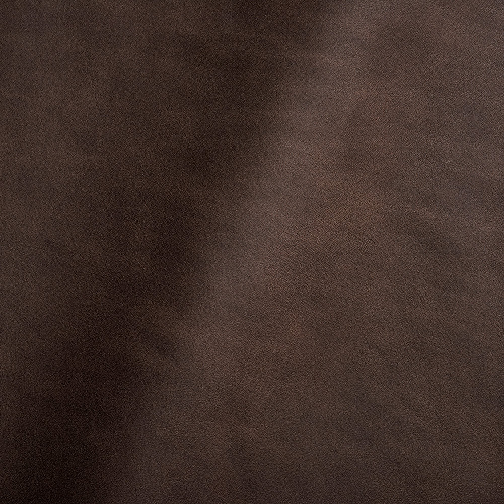 Martini Italian Espresso Aniline Dyed Smooth Nubuck Top Grain Cow Leather Hide - Joann Fabrics