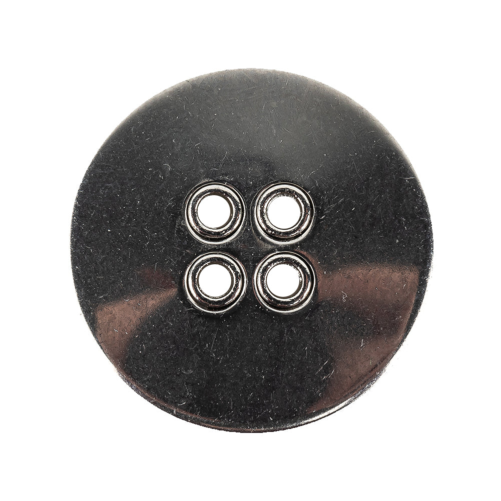 New Silver Metal Coat Button - 44L/28mm - Joann Fabrics