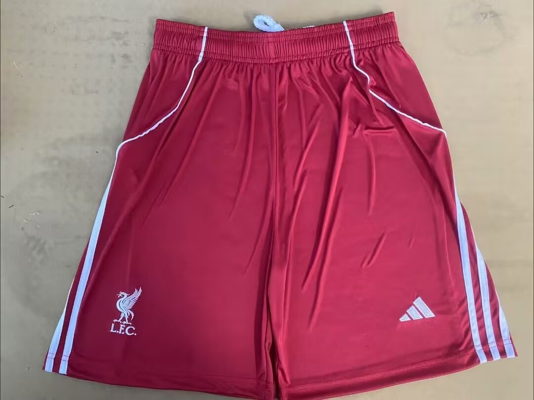 2025/2026 Liverpool Home Shorts 1:1 Thai Quality