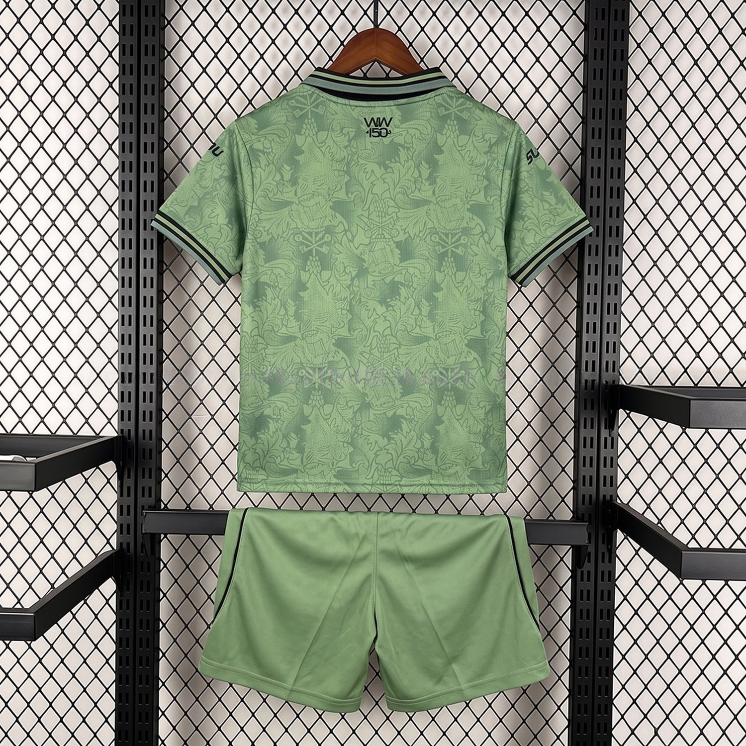 Wolverhampton Wanderers Wolves 26-27 Goalkepper Green Kids Kit - UnitedFutballJersey