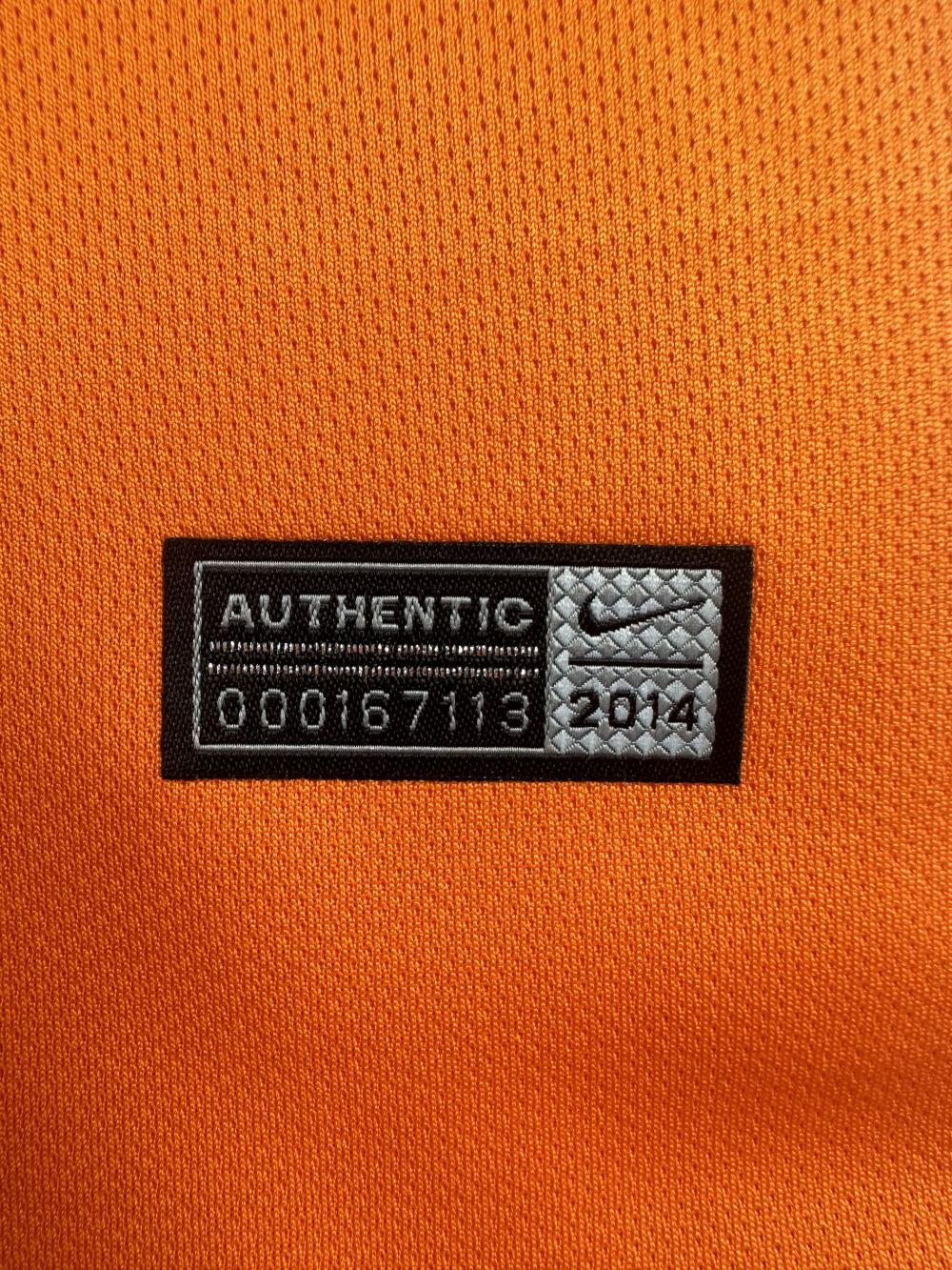 2014 Retro Netherlands Home Football Shirt 1:1 Thai Quality