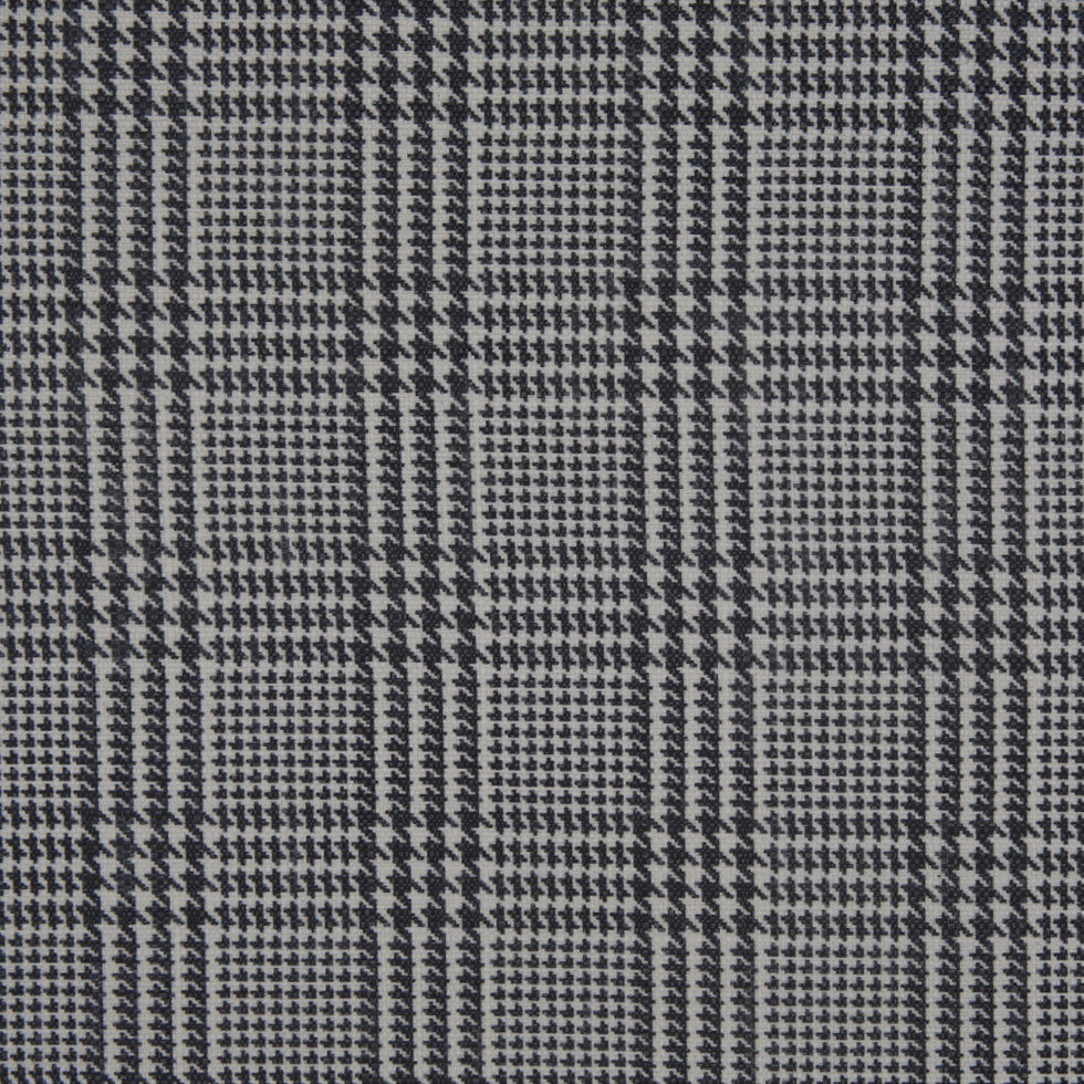 Spanish Charcoal Houndstooth Poly-Cotton Woven - Joann Fabrics