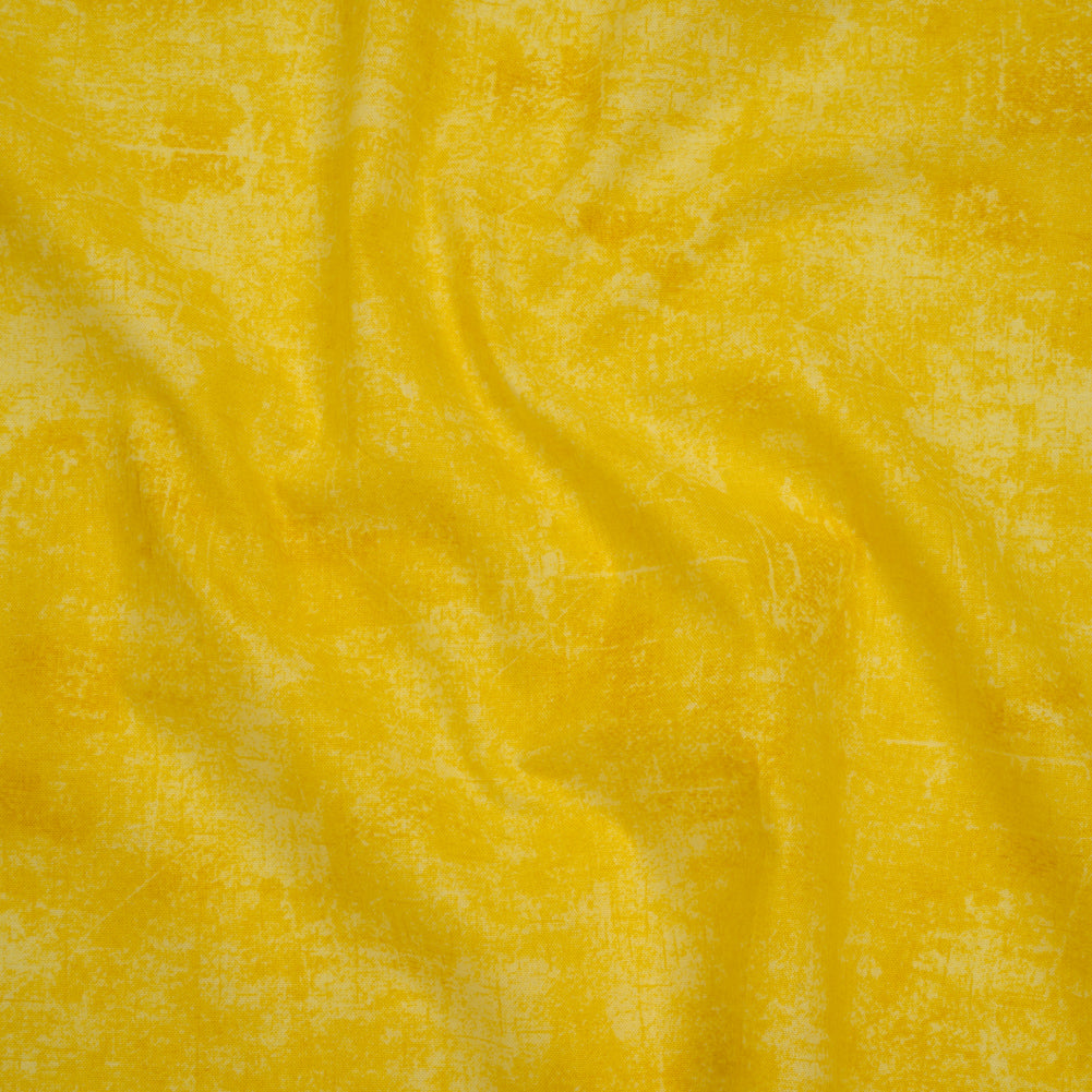Printed Quilting Cotton by Northcott - Canary Painterly Texture - Canvas Collection - Joann Fabrics